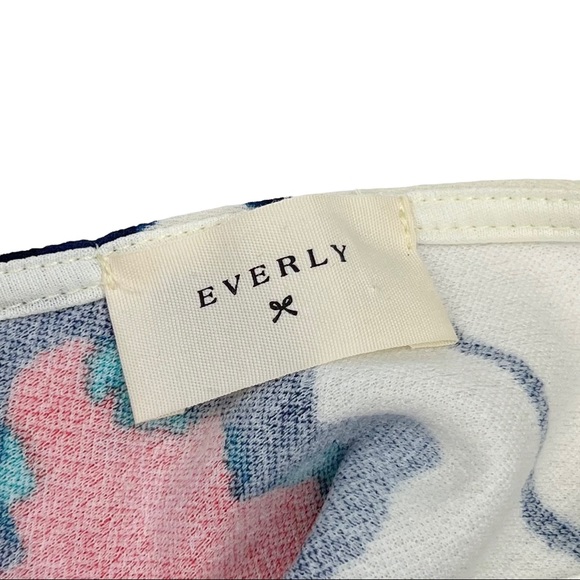 Anthro Everly Painted Poppies Dress - Picture 3 of 8